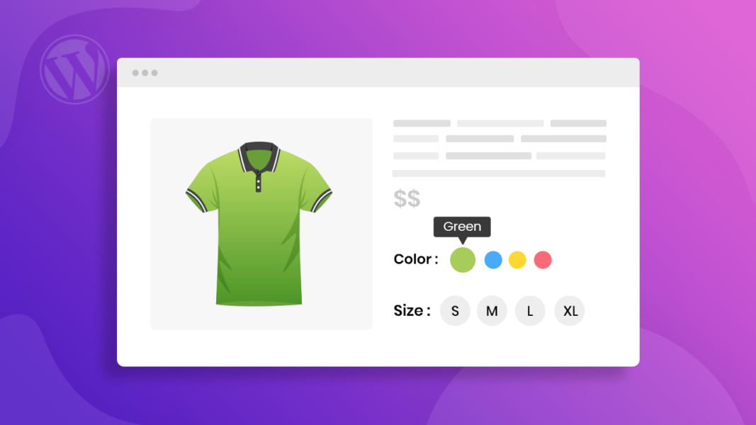 atribute și variații în woocommerce