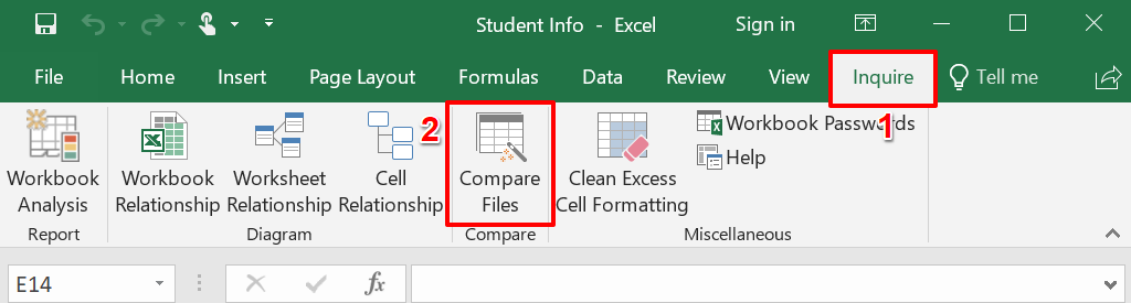 Cum să comparați două fișiere Excel