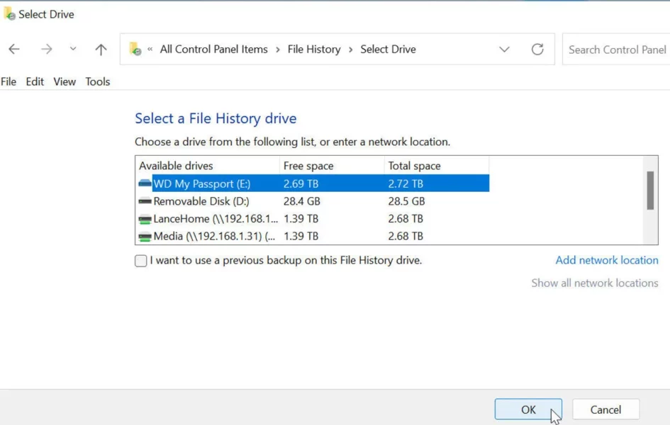 Backup fișiere în Windows 10 și 11