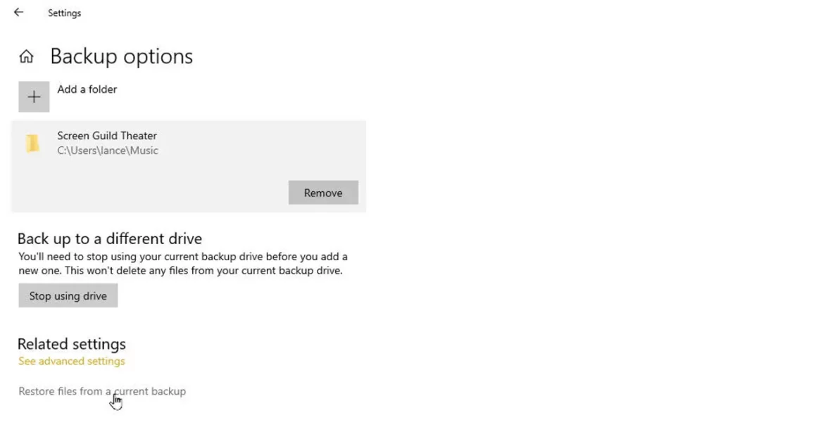 Backup fișiere în Windows 10 și 11