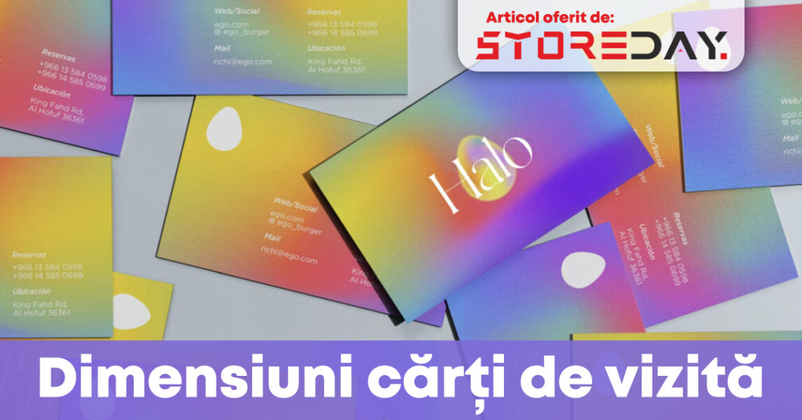 Dimensiuni carti de vizita storeday
