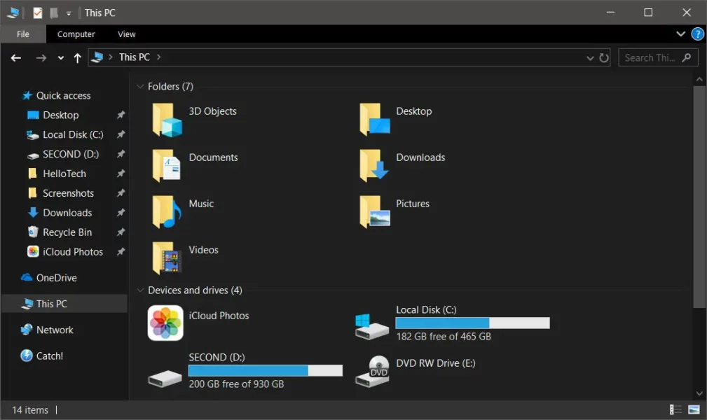 Activare mod întunecat (dark mode) windows 10