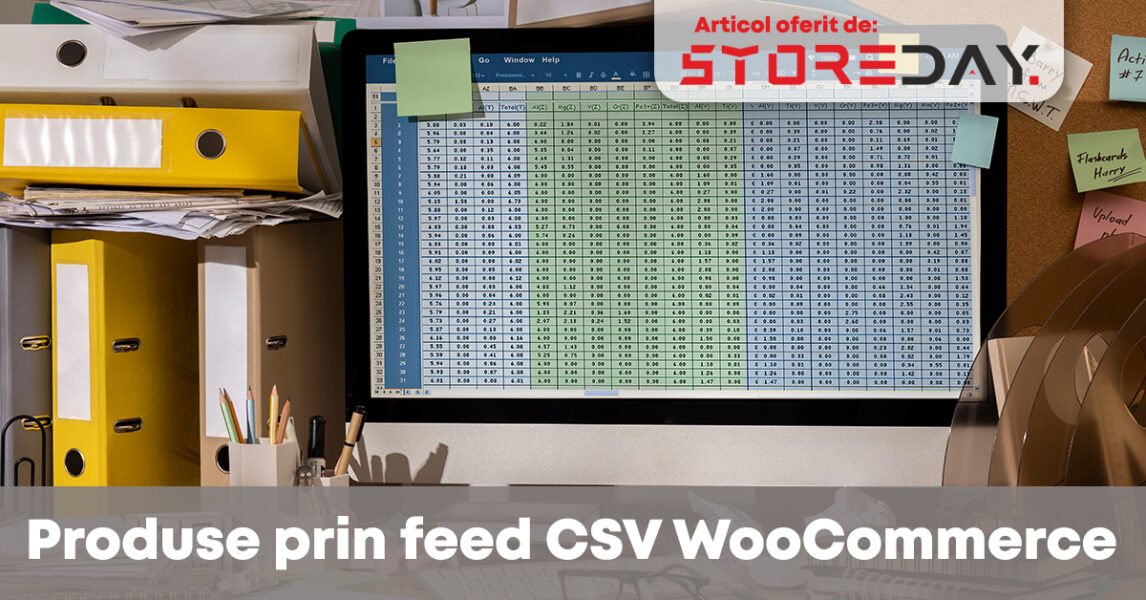 Produse prin feed CSV WooCommerce storeday