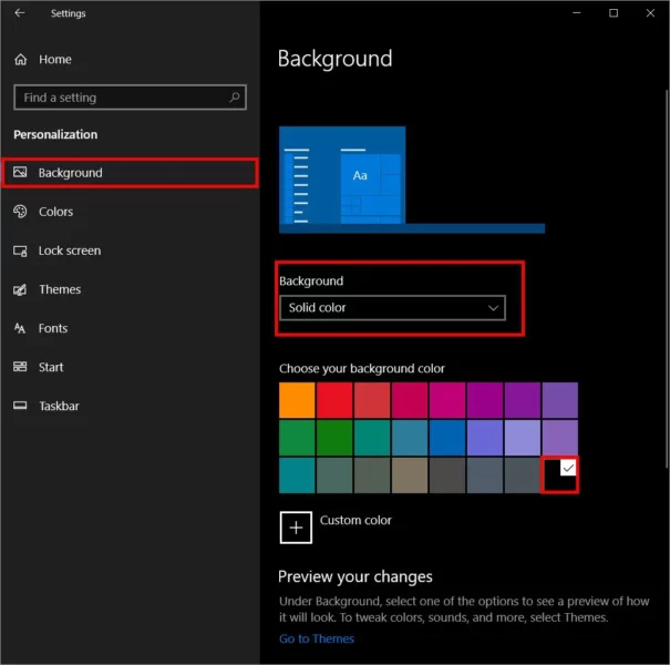 Activare mod întunecat (dark mode) windows 10