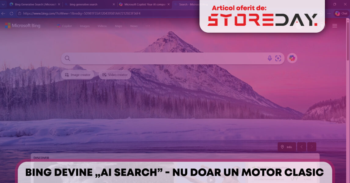 Bing devine AI Searc nu doar un motor clasic StoreDay
