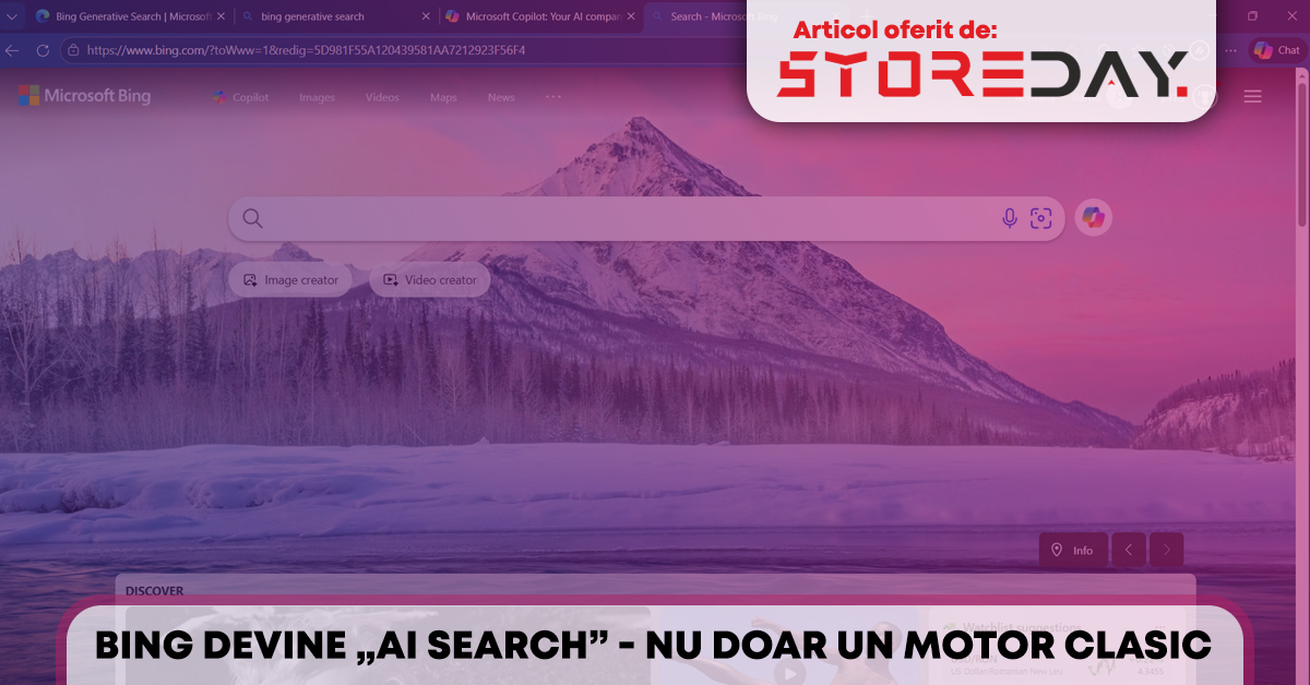 Bing devine AI Searc nu doar un motor clasic StoreDay