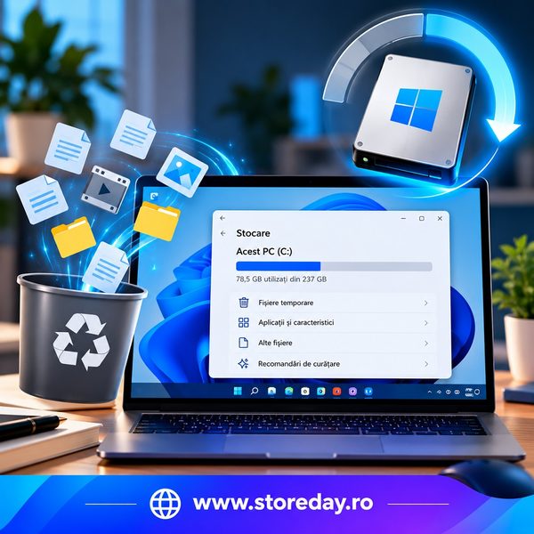 Descoperă metode simple pentru a elibera spațiu pe disc în Windows 11 și menține calculatorul eficient cu tutoriale IT și tutoriale PC practice alături de StoreDay