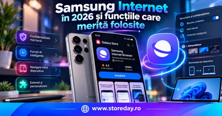 Samsung Internet în 2026 și funcțiile care merită folosite descoperă noutăți despre browser securitate navigare inteligentă și funcții utile prin Tutoriale IT
